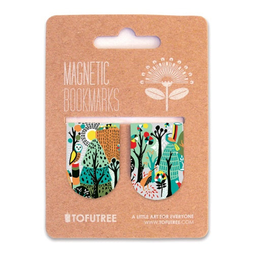Magnetic Bookmark Set - Wonderland - Tofutree
