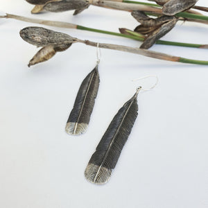 Huia Feather Earrings - NVK