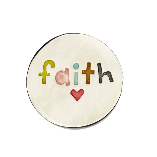 Round Tile - Faith