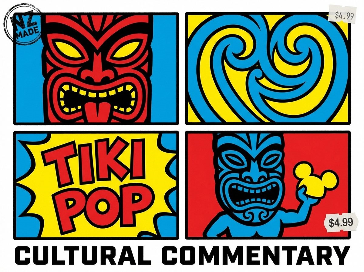 Dick Frizzell Art - New Zealand Pop Art and Tiki Paintings